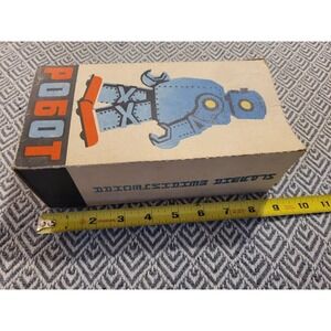 Vintage 1960's-70's Russian Robot Wind Up Toy- See Description